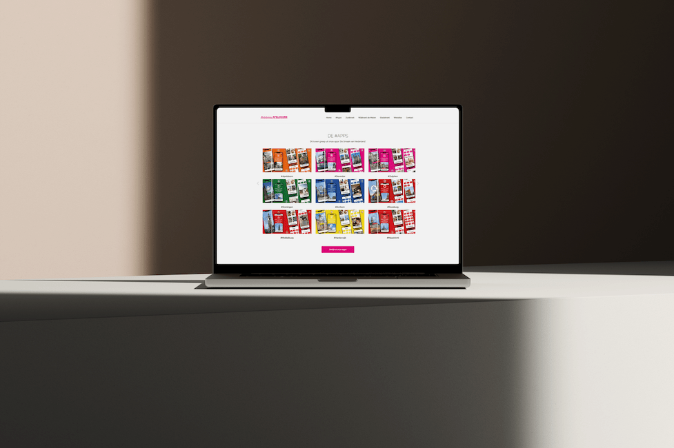 Mediabureau Apeldoorn mockup